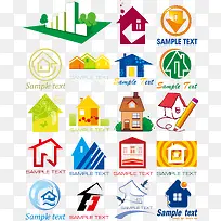 矢量房子建筑素材-空若网 矢量房子建筑素材-空若网