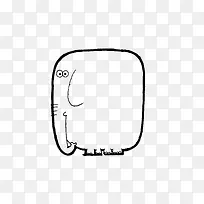 大象边框-空若网 大象边框-空若网