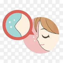 矢量没有黑头的鼻子-空若网 矢量没有黑头的鼻子-空若网