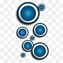 蓝色圆圈按钮-空若网 蓝色圆圈按钮-空若网