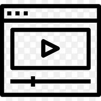 视频播放器图标-空若网 视频播放器图标-空若网