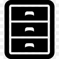 数据文件柜图标-空若网 数据文件柜图标-空若网