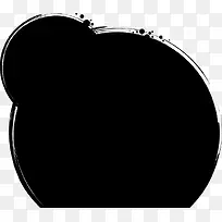 卡通手绘圆墨迹-空若网 卡通手绘圆墨迹-空若网