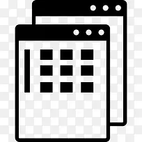 数据窗口的符号图标-空若网 数据窗口的符号图标-空若网