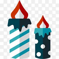 卡通多彩蜡烛-空若网 卡通多彩蜡烛-空若网