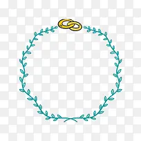 蓝色小草环-空若网 蓝色小草环-空若网