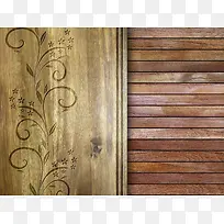 木雕花纹背景-空若网 木雕花纹背景-空若网