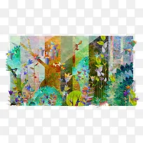 彩绘创意图案-空若网 彩绘创意图案-空若网