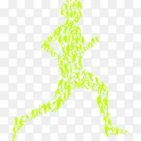 创意奔跑的人-空若网 创意奔跑的人-空若网