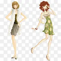 时尚漫画model-空若网 时尚漫画model-空若网