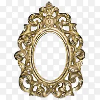 金色镶边镜子-空若网 金色镶边镜子-空若网