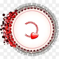 浪漫爱情情人节心形花环-空若网 浪漫爱情情人节心形花环-空若网