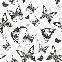 蝴蝶花纹矢量设计-空若网 蝴蝶花纹矢量设计-空若网