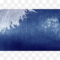 蓝色拉丝背景-空若网 蓝色拉丝背景-空若网