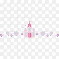 卡通城堡底纹-空若网 卡通城堡底纹-空若网