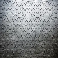 白色浮雕花纹金属背景-空若网 白色浮雕花纹金属背景-空若网