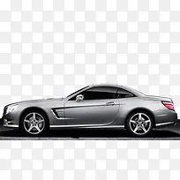 奔驰银色跑车-空若网 奔驰银色跑车-空若网