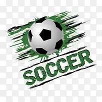 创意动感足球矢量图-空若网 创意动感足球矢量图-空若网
