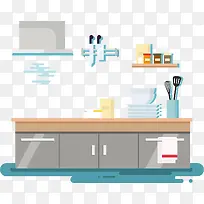 明亮的中央厨房-空若网 明亮的中央厨房-空若网