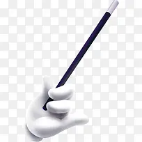 手绘创意铅笔造型-空若网 手绘创意铅笔造型-空若网