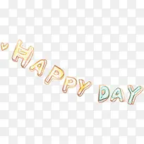 可爱字体HAPPY DAY-空若网 可爱字体HAPPY DAY-空若网