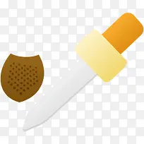 3 d材料吸管工具图标-空若网 3 d材料吸管工具图标-空若网