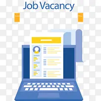 笔记本电脑招聘海报-空若网 笔记本电脑招聘海报-空若网