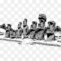 手绘埃及神像-空若网 手绘埃及神像-空若网