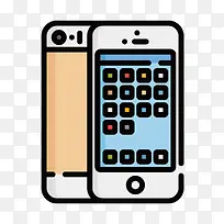 扁平化手机PNG下载-空若网 扁平化手机PNG下载-空若网