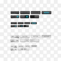 APP按钮合集PSD源文件-空若网 APP按钮合集PSD源文件-空若网