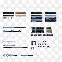 APP��ť��ƺϼ�PSDԴ�ļ�-������