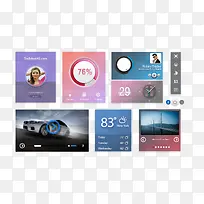 ʱ��APP�ؼ���ƺϼ�PSDԴ�ļ�-������