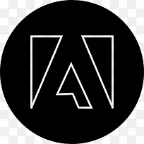 Adobe的标志图标-空若网 Adobe的标志图标-空若网