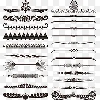 国外传统矢量图分割线合集-空若网 国外传统矢量图分割线合集-空若网