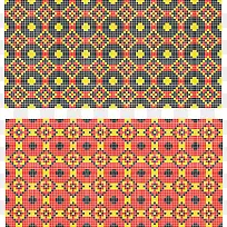 古典彩色网格底纹矢量图-空若网 古典彩色网格底纹矢量图-空若网