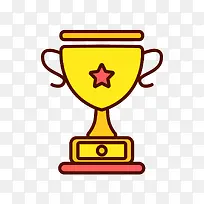扁平化奖杯PNG下载-空若网 扁平化奖杯PNG下载-空若网
