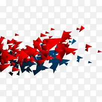 矢量炫彩三角形-空若网 矢量炫彩三角形-空若网