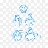 扁平化图标元素-空若网 扁平化图标元素-空若网