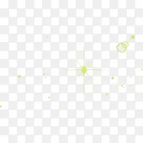 绿色闪亮星星-空若网 绿色闪亮星星-空若网