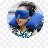 创意摄影眼罩休息美女-空若网 创意摄影眼罩休息美女-空若网