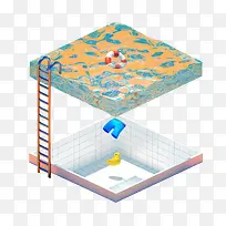 创意游泳池-空若网 创意游泳池-空若网