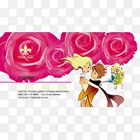 婚介公司名片设计-空若网 婚介公司名片设计-空若网