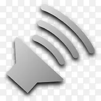 多媒体体积控制nouve侏儒灰色图标-空若网 多媒体体积控制nouve侏儒灰色图标-空若网