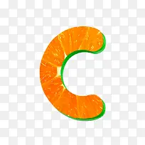 橙子字母c-空若网 橙子字母c-空若网