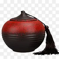 铁紫砂大号茶罐子-空若网 铁紫砂大号茶罐子-空若网