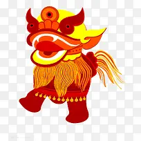 扁平化舞狮-空若网 扁平化舞狮-空若网