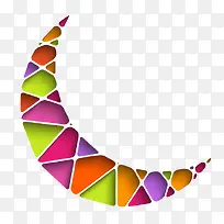 彩色的月亮-空若网 彩色的月亮-空若网