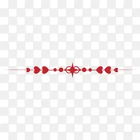 爱心分割线-空若网 爱心分割线-空若网