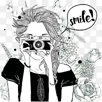 时尚相机美女-空若网 时尚相机美女-空若网