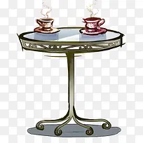 手绘桌子-空若网 手绘桌子-空若网